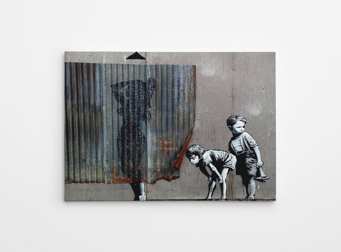 Wallity WY55 Banksy Lienzo Decorativo 50 x 70 cm Wallity WY55 Banksy Lienzo Decorativo 50 x 70 cm